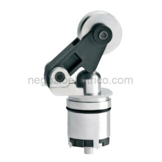 LOVKXAC2 testa azionatore leva rotella centr.met.