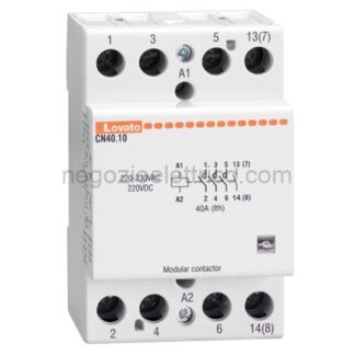 LOVCN4010024 contattore mod. 3m 40a ac1 4p 24v