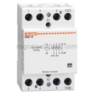 LOVCN6301024 contattore mod. 3m 63a ac1 3p+nc 24v