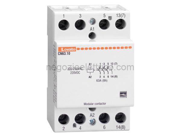 LOVCN6301024 contattore mod. 3m 63a ac1 3p+nc 24v