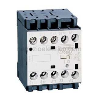 LOV11BGP0901D024 contattore 3p+1nc 9a ac3 pin retro