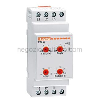 LOVPMV30A600 rele' prot.rete 3f 600v multifunz.