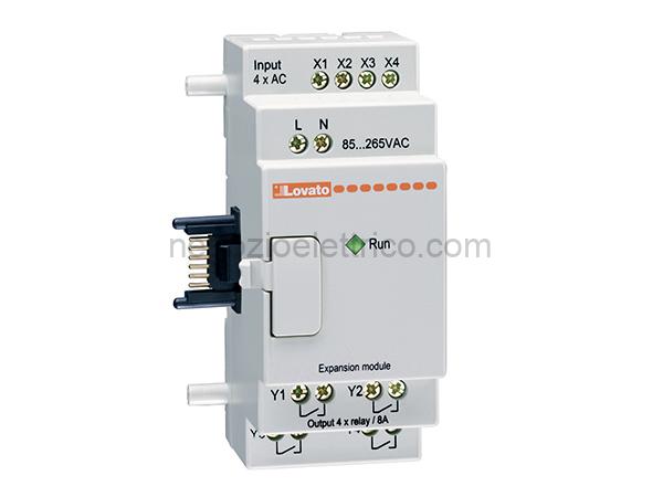 LOVLRE08RA024 mod.espans.rele' program.4i/4o 24vac