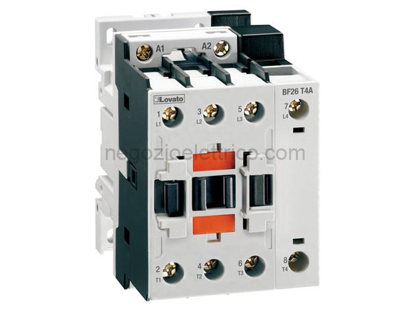 LOVBF26T2A23060 contattore 4p 2no+2nc 45a 230v 60hz