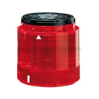 LOV8LT7EL4 mod.luminoso luce fissa rosso alim.dir
