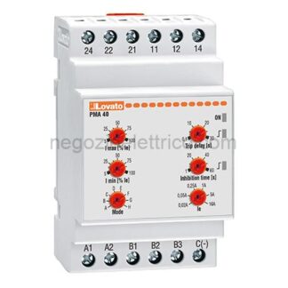 LOVPMA40240 rele' amp.1f 24-240vac/dc min e max corr