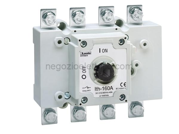 LOVGE0250T4 sezionatore 4p ac21a 250a