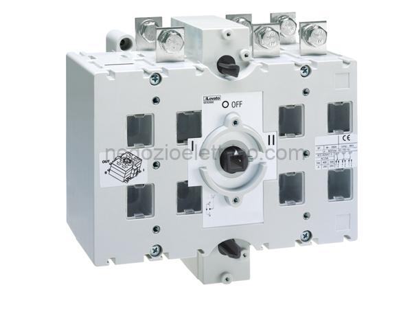 LOVGE0160E sezionatore commutatore 3p ac21a 160a