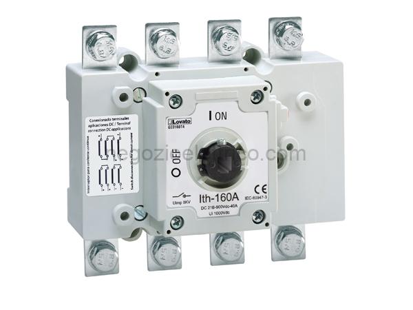 LOVGE0250DT4 sezion. 4p x appl.fotovoltaiche ith 250a
