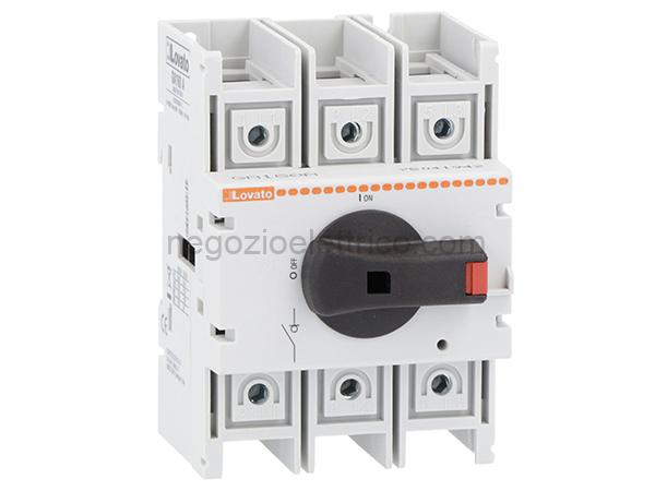LOVGA080A sezionatore 3p comando diretto ac21a 80a