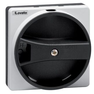 LOVGAX61B maniglia nera sel.incassato lucch.ip65