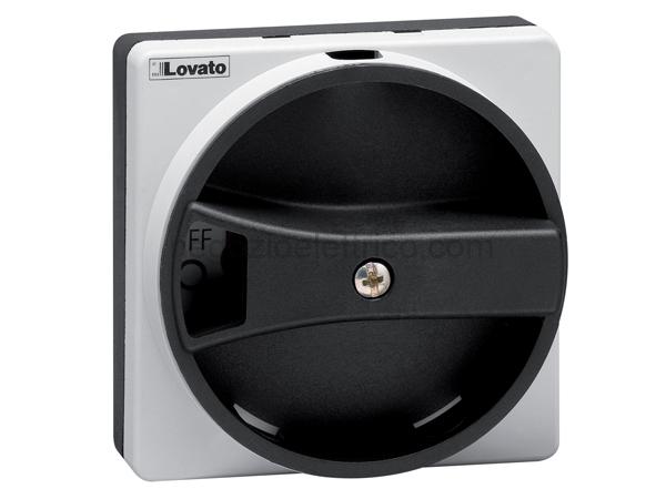LOVGAX61B maniglia nera sel.incassato lucch.ip65