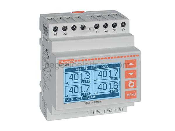 LOVDMG210 multimetro digitale modulare + rs485