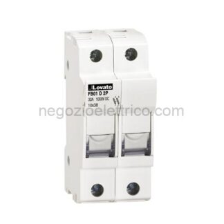 LOVFB01D2P portafusibili sez. 2p 10x38 1000v dc