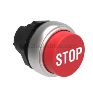 LOVLPCB2134 pulsante sporgente stop rosso