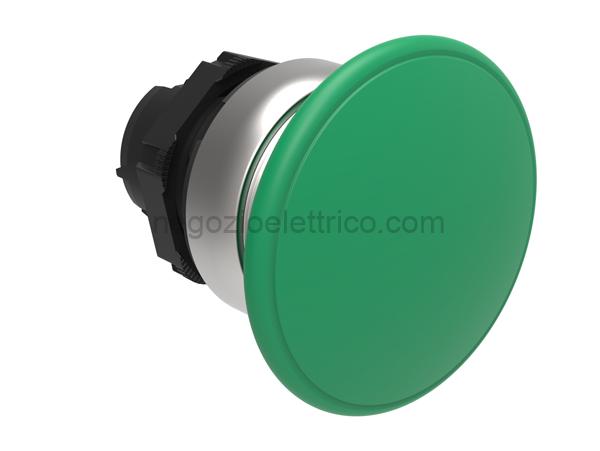 LOVLPCB6143 pulsante fungo 40mm verde impulso