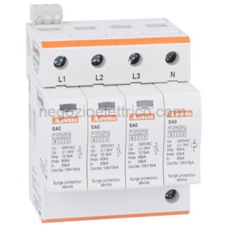 LOVSA03NA320R scaricatore di sovrat. tipo 1-2 3p+n