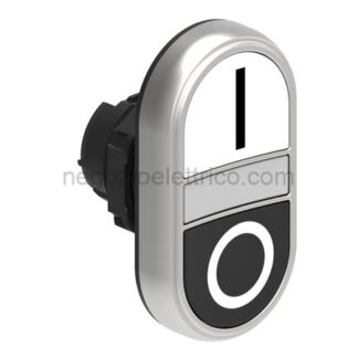 LOVLPCBL7124 pulsanti doppi rasati b/n+ind.lum.i-o