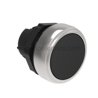 LOVLPCQ102 pulsante passo-passo rasato nero