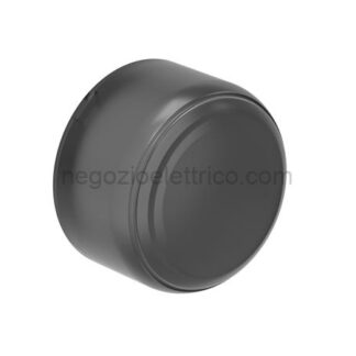 LOVLPXAU142 cappuccio nero pulsante sporgente