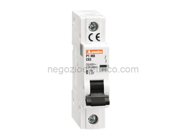 LOVP1MB1PC20 interrutt. magnetotermico 1p c 20a 10ka