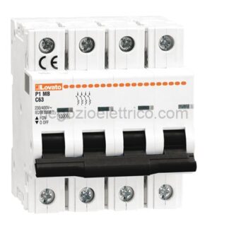 LOVP1MB4PC20 interrutt. magnetotermico 4p c 20a 10ka