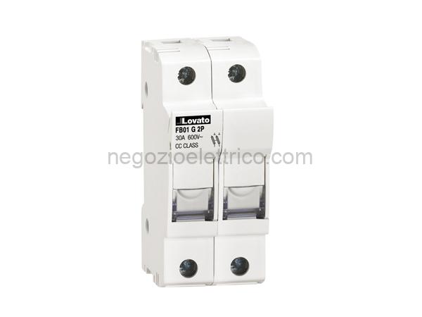 LOVFB01G2P portafusibili sez. 2p cc class