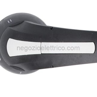 LOVGEX61NC maniglia bloccoporta nera i-0-ii