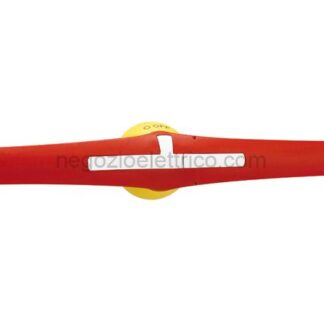 LOVGEX68N maniglia bloccoporta giallo/rossa