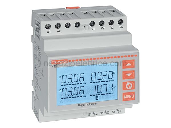 LOVDMG110 multimetro lcd modulare 4u - rs485