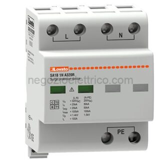 LOVSA1B1NA320R scaricatore di sovrat. tipo 1-2 1p+n