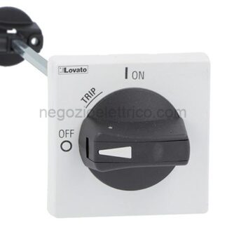 LOVSM2X18B200R maniglia bloccoporta nera x sm2r