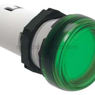 LOVLPMLE3 indic.lum.monobl.verde led 110v