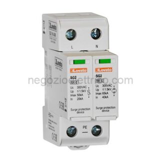 LOVSG21NA300 scaricatore di sovrat. tipo 2 1p+n