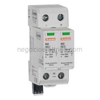 LOVSG21NA300R scaricatore di sovrat. tipo 2 1p+n +r.c.