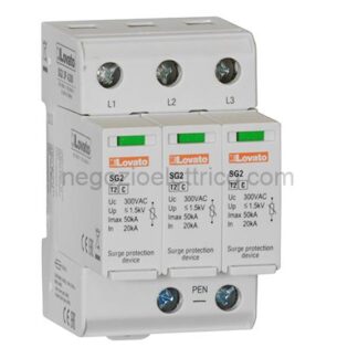 LOVSG23PA300 scaricatore di sovrat. tipo 2 3p