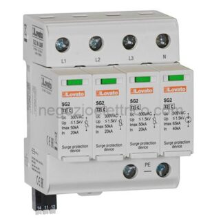 LOVSG23NA300R scaricatore di sovrat. tipo 2 3p+n +r.c.