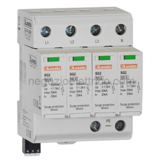 LOVSG24PA300R scaricatore di sovrat. tipo 2 4p +r.c.