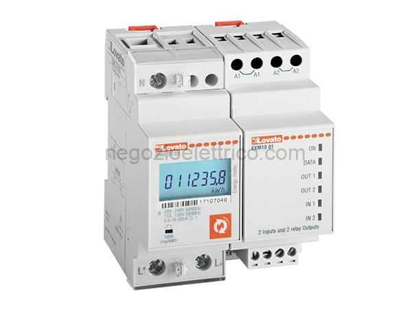 LOVDMED130LM contatore energia 1ph 63a stacco carichi