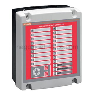 LOVFFLRA200 pan. remot. allarmi per antincendio led