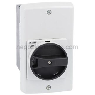 LOVSM1Z1720R contenitore incasso x sm1r maniglia nera