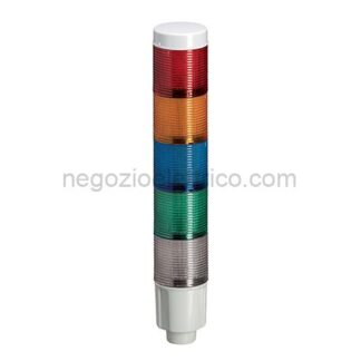 LOV8LT4K08BG colonna lumin. 45mm colori b-v-b-a-r 24v