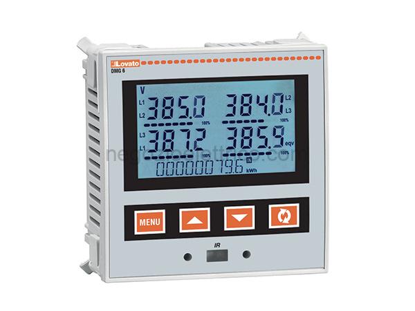 LOVDMG615 multim. 96x96 lcd a icone cl. 0.5s rs485