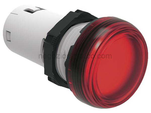LOVLPMLF4 indic.lum.monobl.rosso led 110vdc