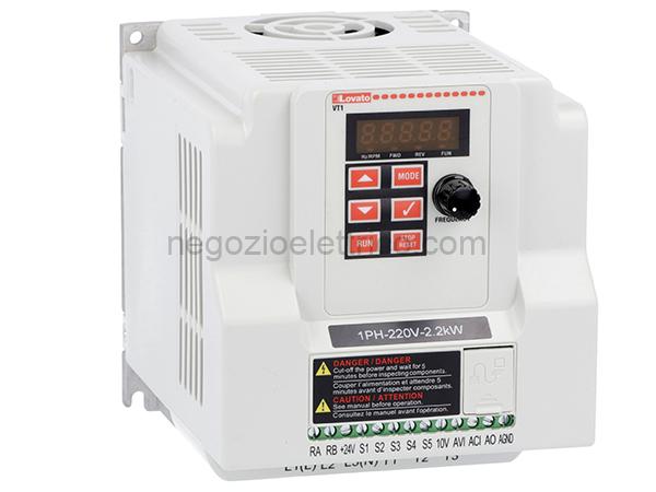LOVVT115A240 inverter monof. 1,5kw uscita trif.240vac