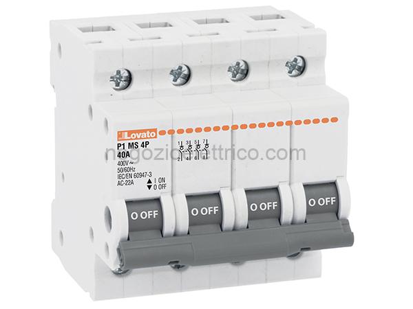 LOVP1MS4P100 sezionatore modulare - 4p 100a