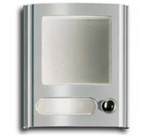 VIW80N1 Modulo con 1 tasto n.civico grigio luce