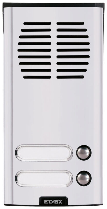 VIW8102/19 Placca parete audio 2 puls. grigio luce