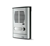 VIW88T1 Placca audio parete 1 puls. grigio luce