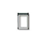 VIW9211 Cornice per 1 modulo grigio luce